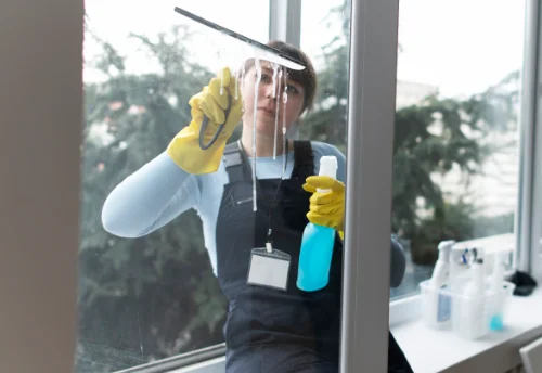 Nettoyage de vitres intérieures et extérieures à Villey-Saint-Étienne